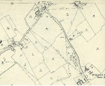 The eastern part of Cotton End Road in 1901